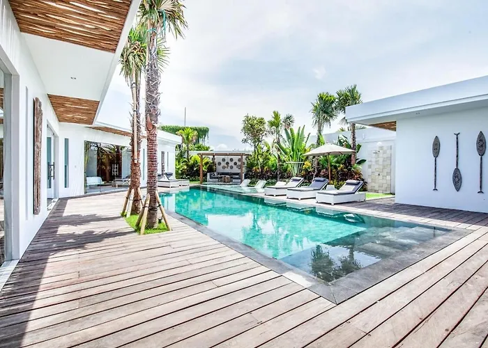 Villa Opulent 6 Br In Canggu, 400m To Finns Beach Haven *