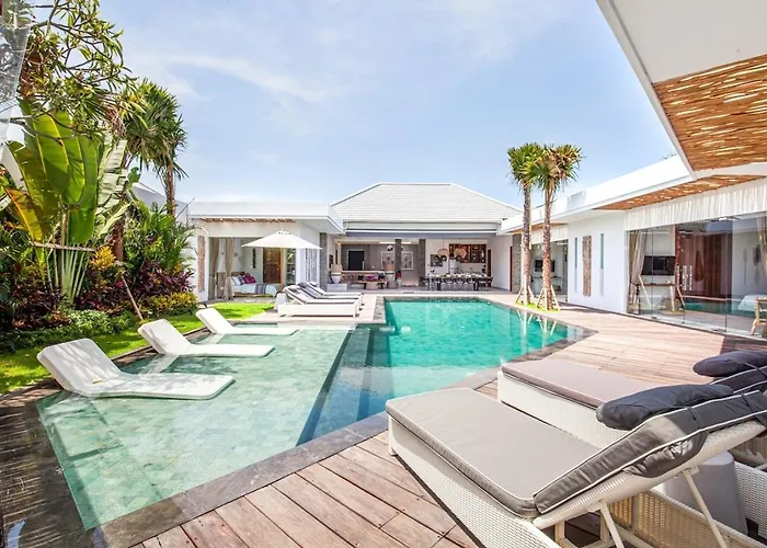 ヴィラ Luxury 6br Villa, Canggu, 400m To Finns