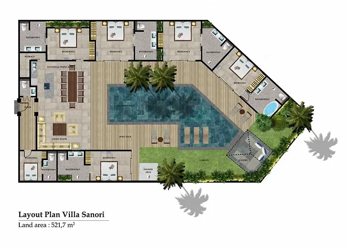 Opulent 6 Br In Canggu, 400m To Finns Beach Haven Canggu